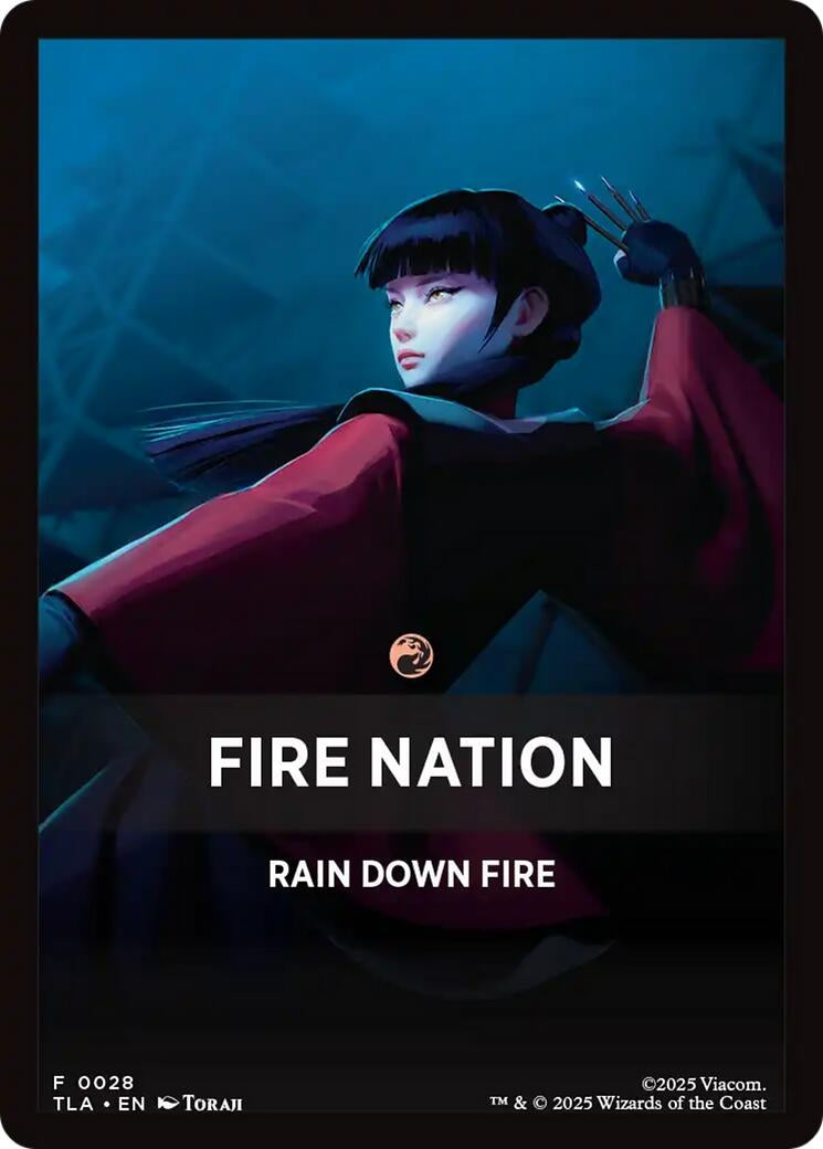 Image for Fire Nation Theme Card (28) - Magic: The Gathering