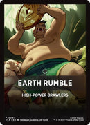 Image for Earth Rumble Theme Card (41) - Magic: The Gathering