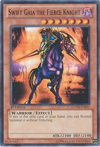 Swift Gaia the Fierce Knight (LCYW-EN031) [LC03]