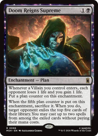Image for Doom Reigns Supreme (96) - Magic: The Gathering