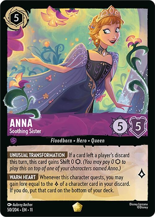 Image for Anna - Soothing Sister - Disney Lorcana