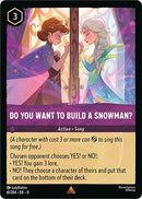 Image for Do You Want To Build A Snowman? - Disney Lorcana
