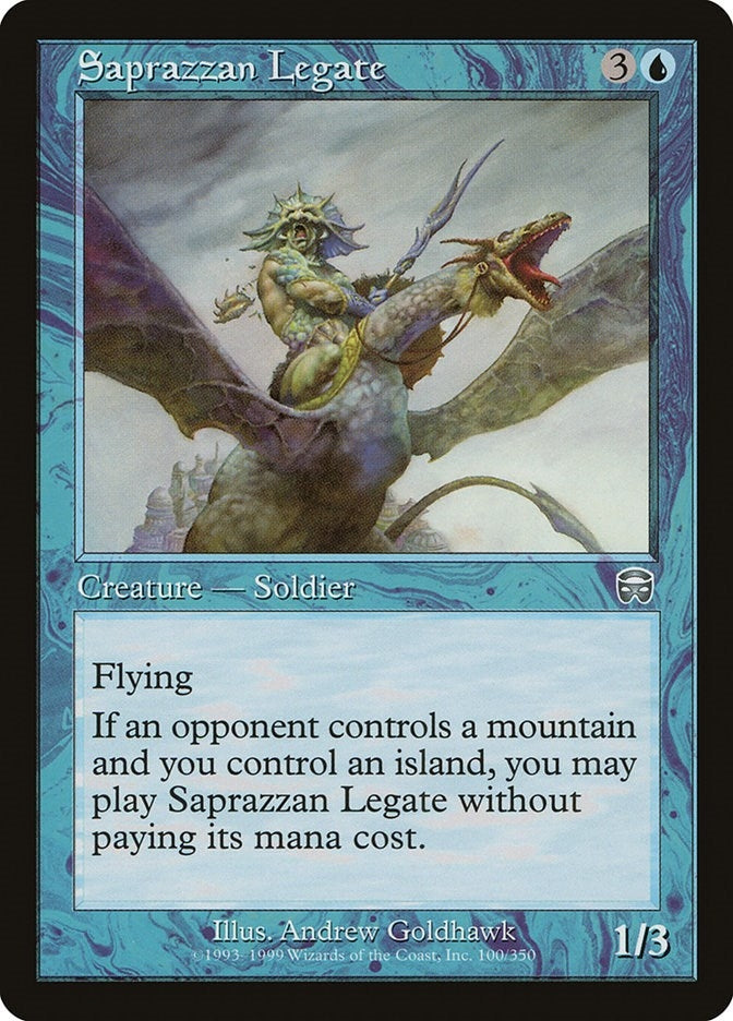 Saprazzan Legate (100) [MMQ]