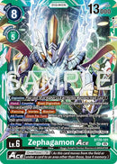Image for Zephagamon ACE (Reprint) (BT20-101 SEC) (Advanced Booster Digimon Generation) (AD-01) - Digimon Card Game