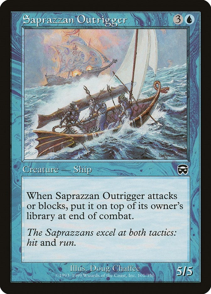 Saprazzan Outrigger (101) [MMQ]