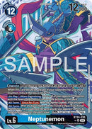 Image for Neptunemon (Alternate Art) (BT24-030 SR) (Time Stranger) (BT-24) - Digimon Card Game