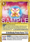 Image for X Antibody Proto Form (Gold Border) (EX5-070 SR) (Advanced Booster Digimon Generation) (AD-01) - Digimon Card Game