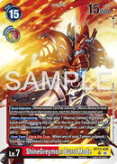 Image for ShineGreymon: Burst Mode (Reprint) (BT13-020 SR) (Advanced Booster Digimon Generation) (AD-01) - Digimon Card Game