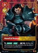 Image for Darius - Hand of Noxus (Metal) (253/298) (Riftbound Organized Play Promotional Cards) - Riftbound: League of Legends Trading Card Game
