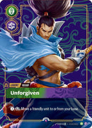 Image for Yasuo - Unforgiven (Metal) (259/298) (Riftbound Organized Play Promotional Cards) - Riftbound: League of Legends Trading Card Game
