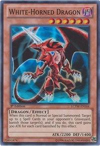 White Horned Dragon (LCYW-EN164) [LC03]