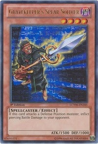 Gravekeeper's Spear Soldier [LCYW-EN185] Ultra Rare
