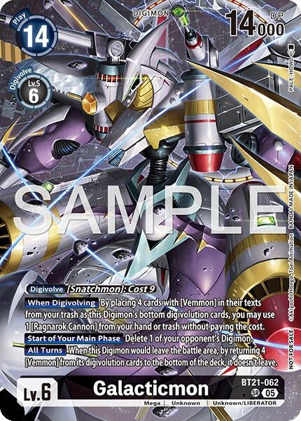 Image for Galacticmon (2026 Dash Pack Campaign) (Alternate Art - Chinese) (BT21-062) (World Convergence) (BT-21) - Digimon Card Game