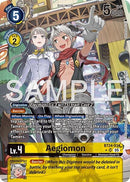 Image for Aegiomon (Alternate Art) (BT24-034 SR) (Time Stranger) (BT-24) - Digimon Card Game