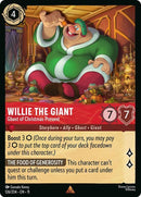 Image for Willie the Giant - Ghost of Christmas Present (126/204) - Disney Lorcana