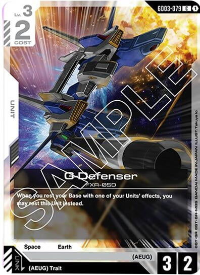 Image for G-Defenser (GD03-079) - Gundam Card Game