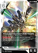 Image for Freedom Gundam (Meteor) (Boost Kit 01) (GD03-076) (Gundam Promotional Cards) - Gundam Card Game