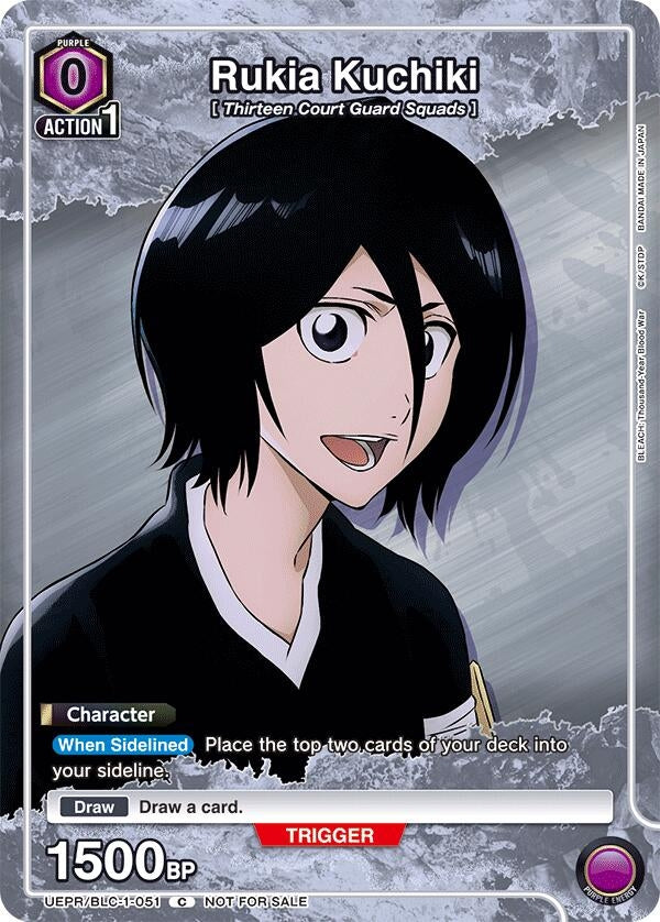 Image for Rukia Kuchiki (051) (UEPR/BLC-1-051) - Union Arena