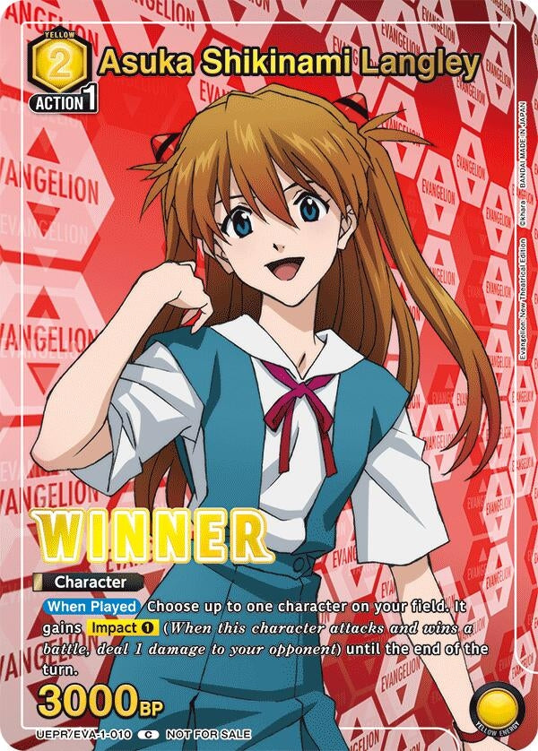 Image for Asuka Shikinami Langley (Winner) (UEPR/EVA-1-010) - Union Arena