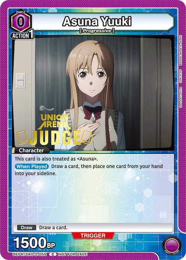 Image for Asuna Yuuki (Judge Pack) (UEPR/SAO-2-055) - Union Arena