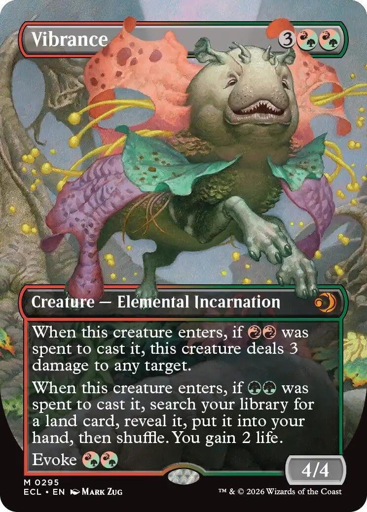 Image for Vibrance (Borderless) (295) - Magic: The Gathering