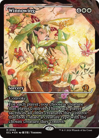 Image for Winnowing (Showcase) (382) - Magic: The Gathering