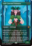 Image for Leaf-Crowned Visionary (Borderless) (140) - Magic: The Gathering