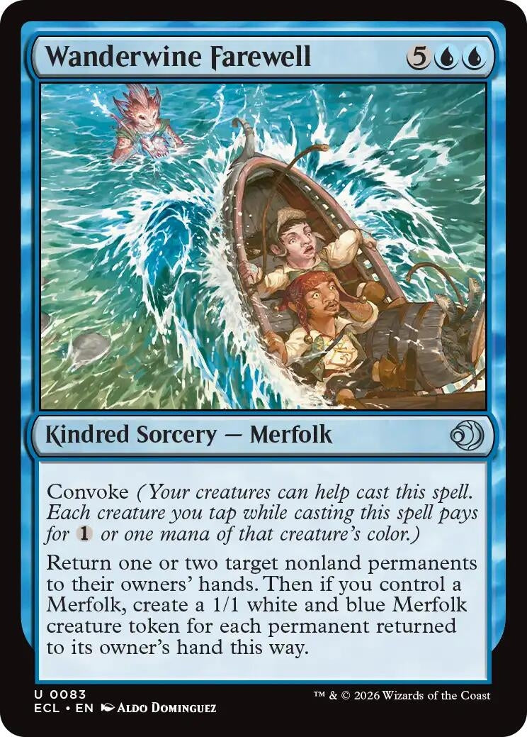 Image for Wanderwine Farewell (83) - Magic: The Gathering