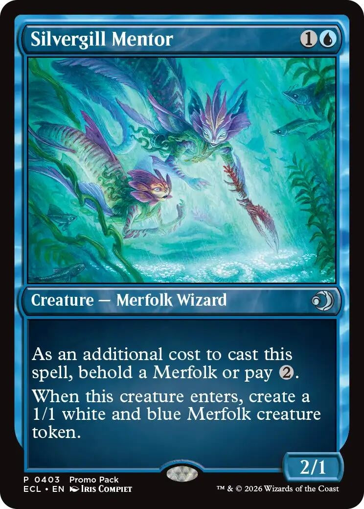 Image for Silvergill Mentor (403) - Magic: The Gathering