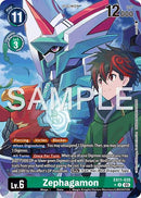 Image for Zephagamon (Alternate Art) (EX11-035 R) (Dawn of Liberator) (EX-11) - Digimon Card Game