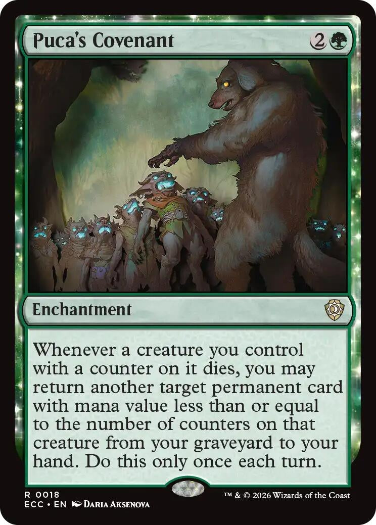 Image for Puca's Covenant (18) - Magic: The Gathering