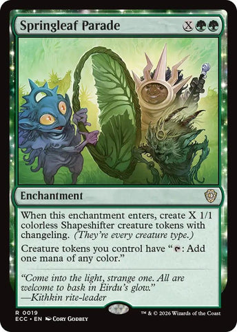 Image for Springleaf Parade (19) - Magic: The Gathering