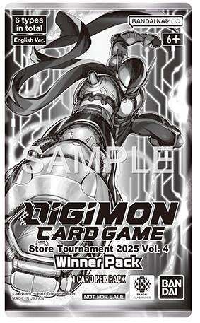 Image for Store Tournament 2025 Vol.4 Winner Pack - Digimon Card Game