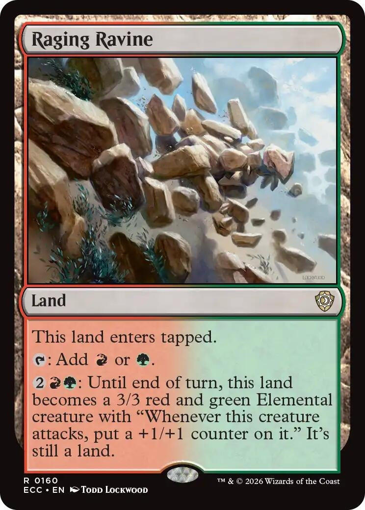 Image for Raging Ravine (160) - Magic: The Gathering