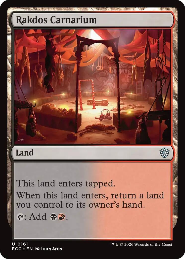 Image for Rakdos Carnarium (161) - Magic: The Gathering