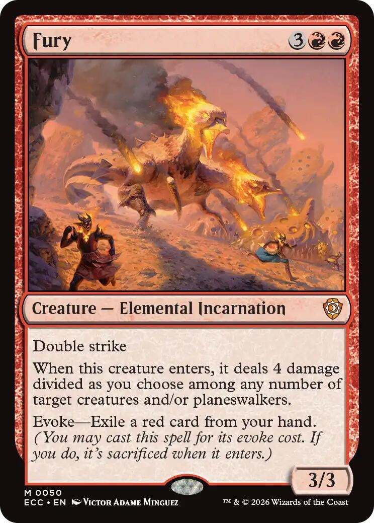Image for Fury (50) - Magic: The Gathering