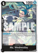Image for Ms. Wednesday (OP14-083) - One Piece Card Game