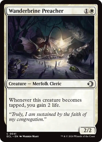 Image for Wanderbrine Preacher (41) - Magic: The Gathering