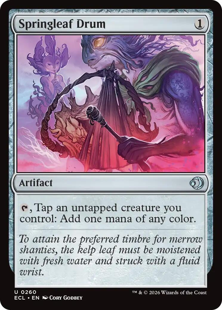 Image for Springleaf Drum - Magic: The Gathering