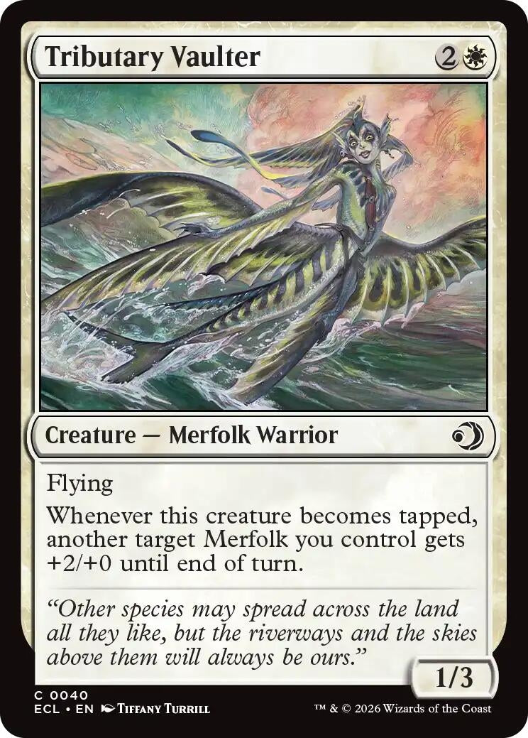 Image for Tributary Vaulter (40) - Magic: The Gathering