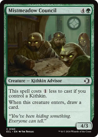 Image for Mistmeadow Council (183) - Magic: The Gathering