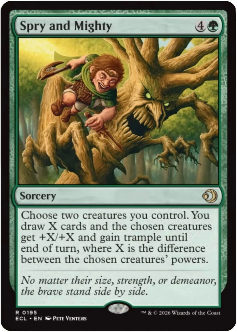 Image for Spry and Mighty (195) - Magic: The Gathering