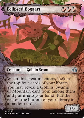 Image for Eclipsed Boggart (Showcase) (335) - Magic: The Gathering