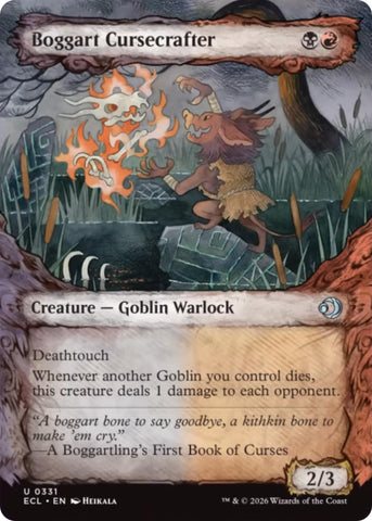 Image for Boggart Cursecrafter (Showcase) (331) - Magic: The Gathering