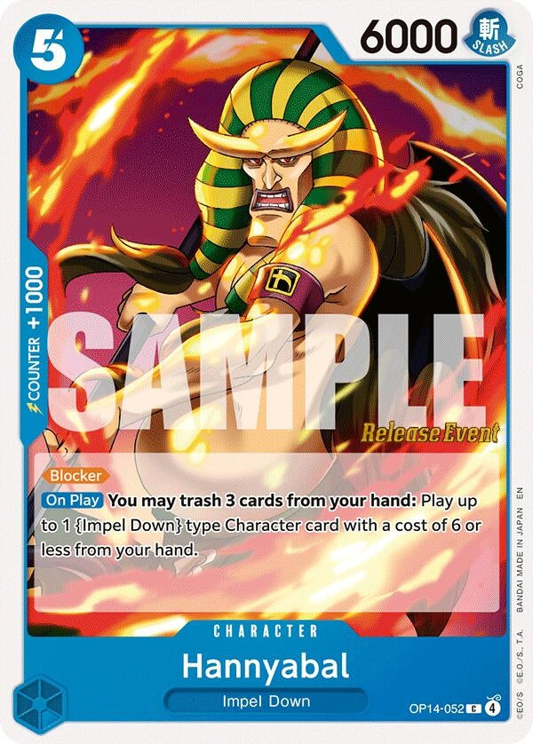 Image for Hannyabal (OP14-052) - One Piece Card Game