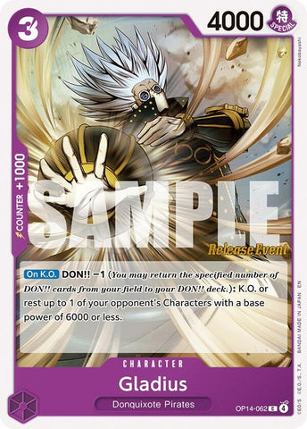 Image for Gladius (OP14-062) - One Piece Card Game