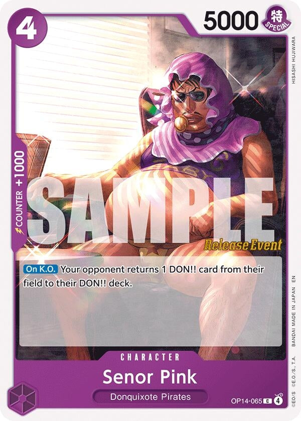 Image for Senor Pink (OP14-065) - One Piece Card Game