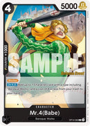 Image for Mr.4(Babe) (OP14-093) - One Piece Card Game