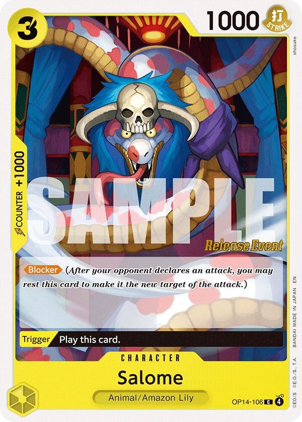 Image for Salome (OP14-106) - One Piece Card Game