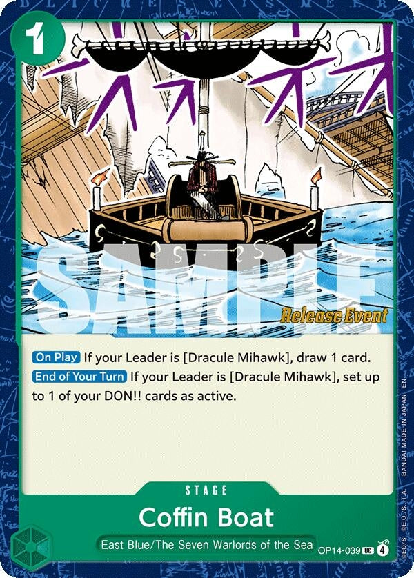 Image for Coffin Boat (OP14-039) - One Piece Card Game